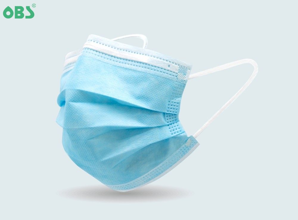 Disposable medical face mask