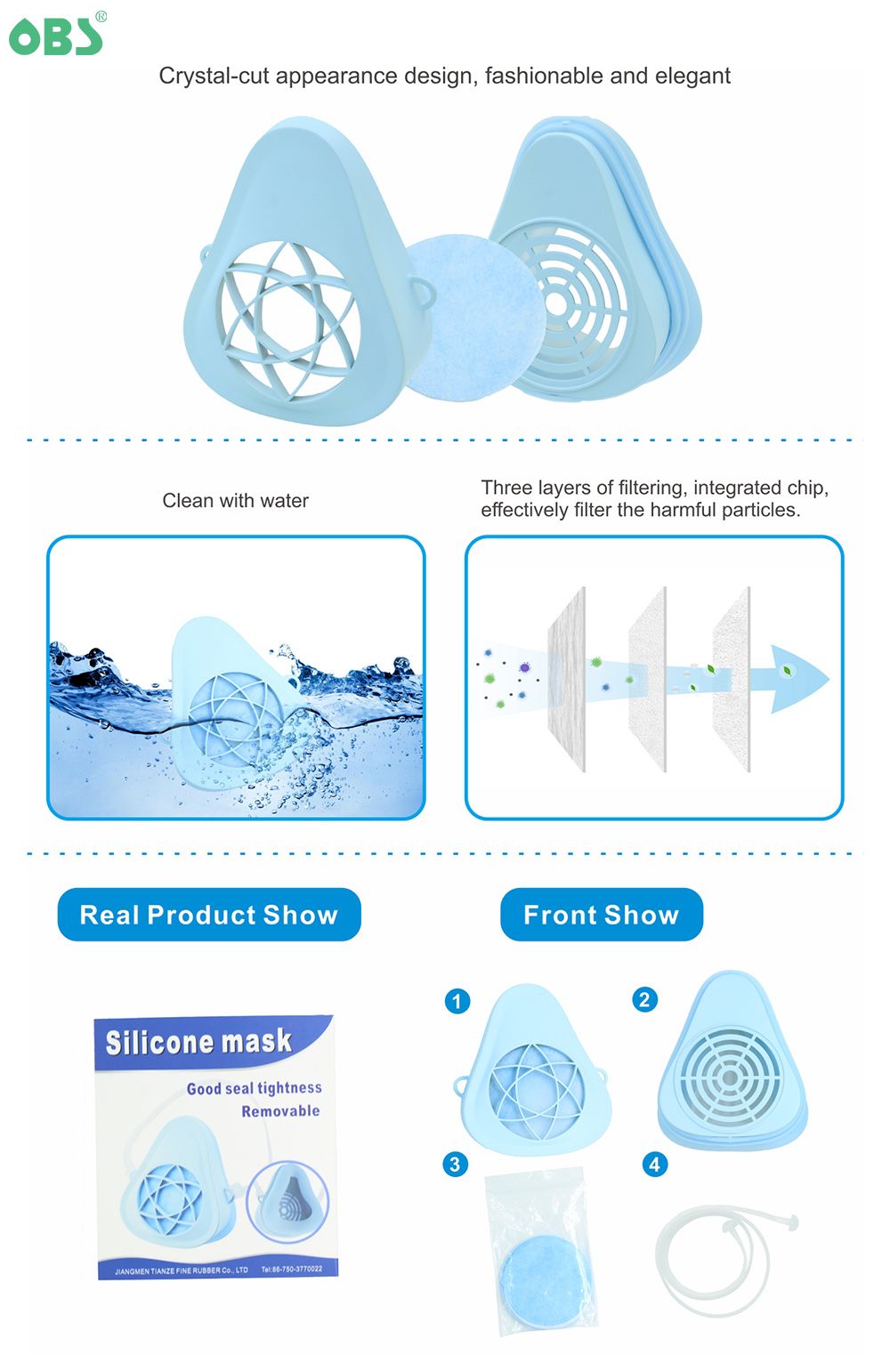 Reusable sillicone mask(图2)