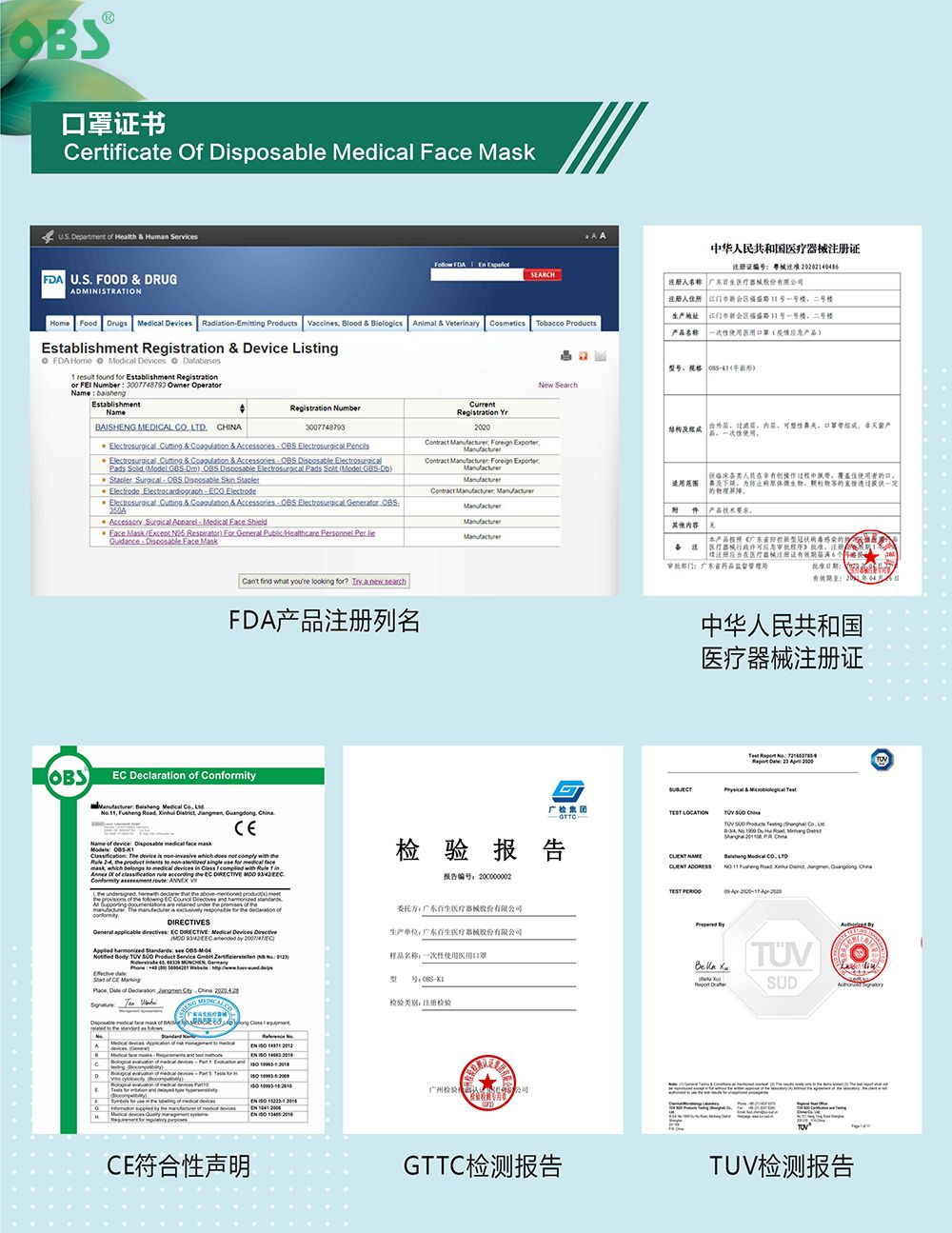 一次性使用医用口罩(图1)