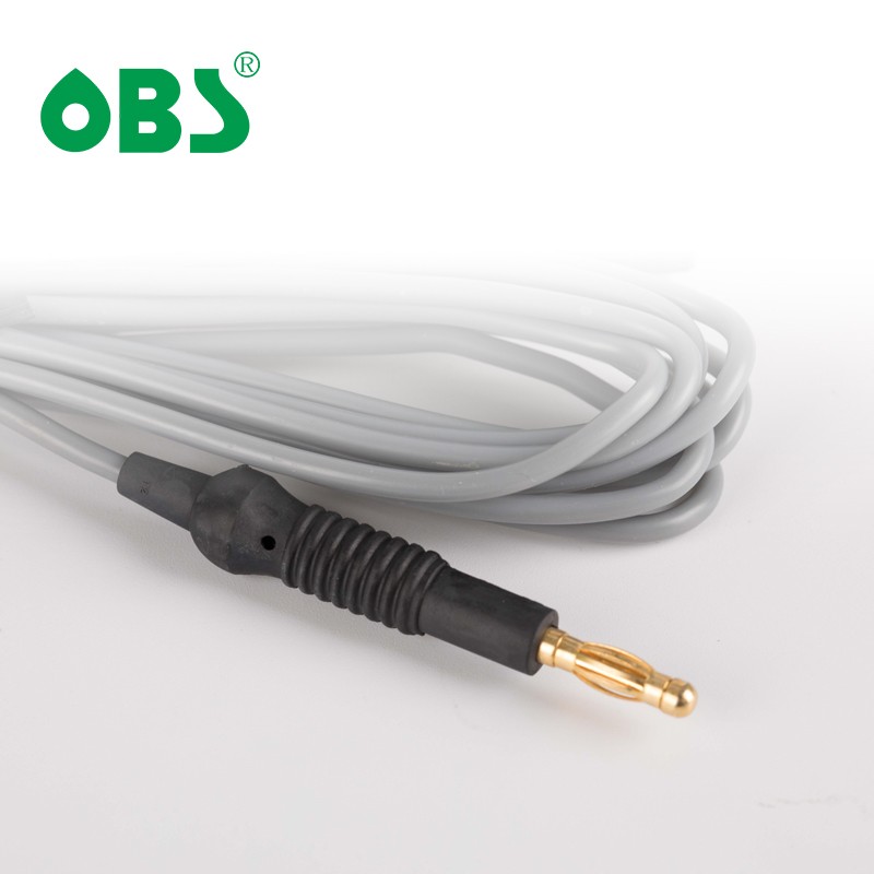 Monopolar laparoscopic electrode cable