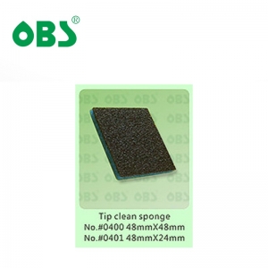 Tip clean sponge