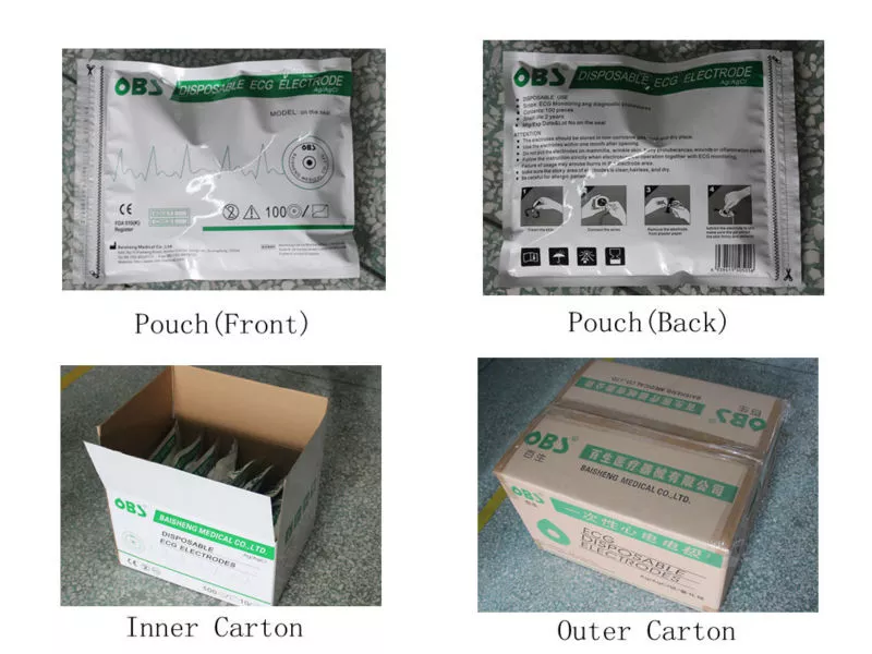 OBS Disposable ECG Electrode 302/EKG/EEG FDA and CE Certified